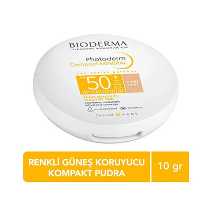 Bioderma Photoderm Max Mineral Kompakt Güneş Kremi SPF 50+ 10gr -Light