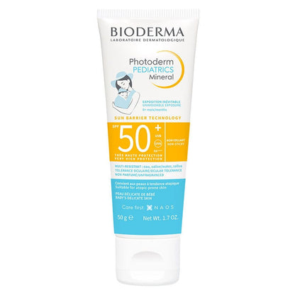 Bioderma Photoderm Pediatrics Mineral SPF50+ Bebek ve Çocuk Güneş Kremi 50 gr