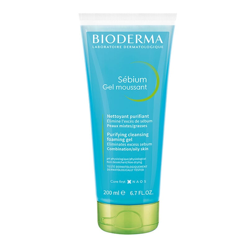 Bioderma Sebium Foaming Gel Yağlı Ciltler İçin Yıkama Jeli 200 ml