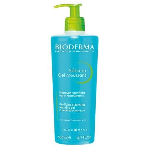 Bioderma Sebium Foaming Gel Yağlı Ciltler İçin Yıkama Jeli 500 ml