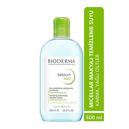 Bioderma Sebium H2O Yüz ve Makyaj Temizleme Suyu 250 ml