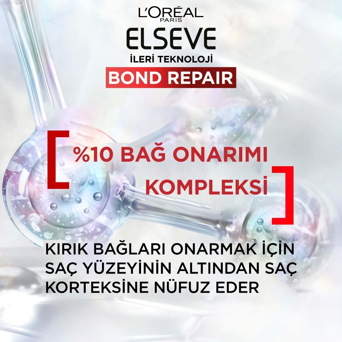 Bond Repair Tüm Yıpranmalar İçin Saç Bağlarını Onarıcı Bakım Kremi 150 ml