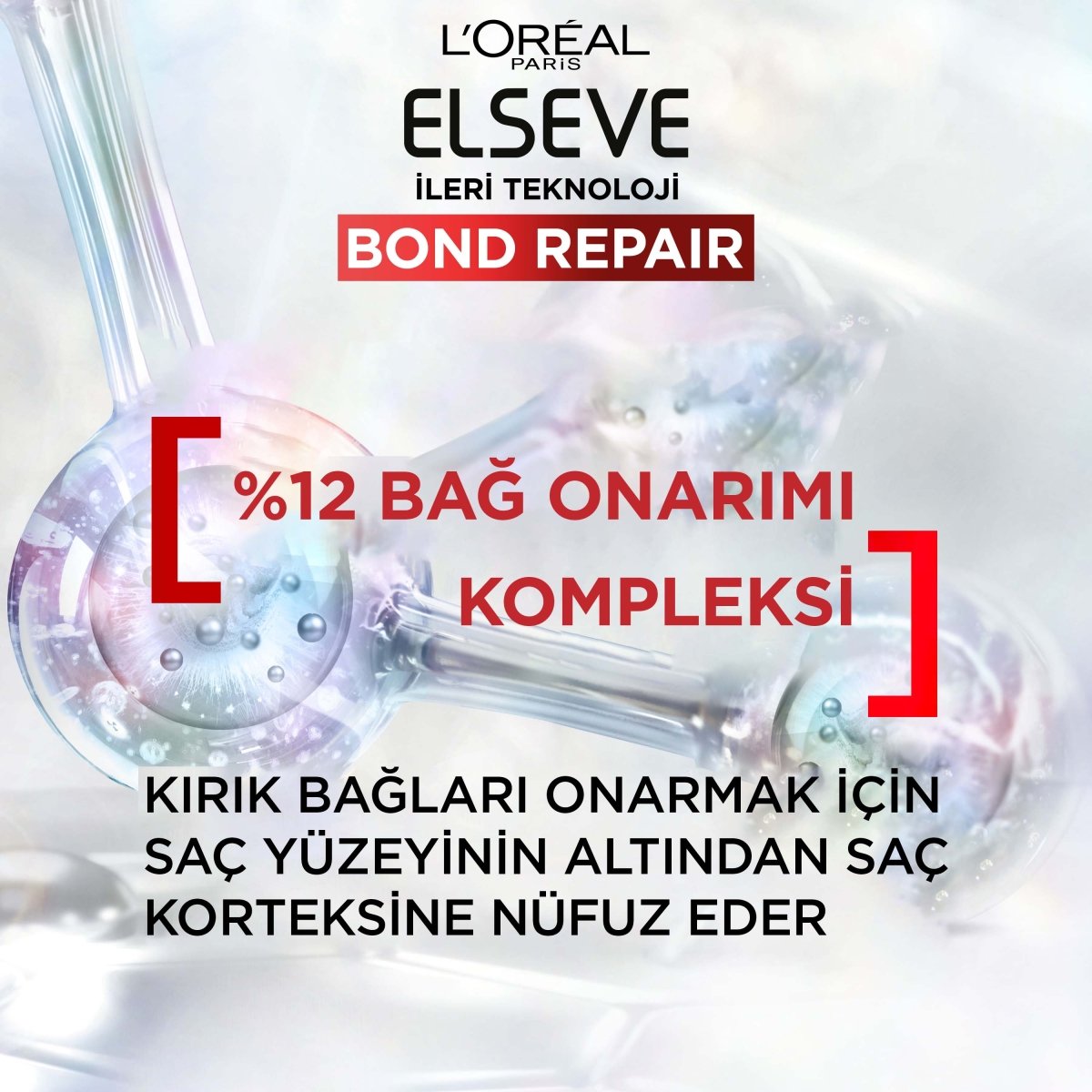 Bond Repair Tüm Yıpranmalar için Saç Bağlarını Yeniden Oluşturan Şampuan Öncesi Kurtarıcı Bakım 200ML