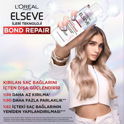 Bond Repair Tüm Yıpranmalar için Saç Bağlarını Yeniden Oluşturan Şampuan Öncesi Kurtarıcı Bakım 200ML