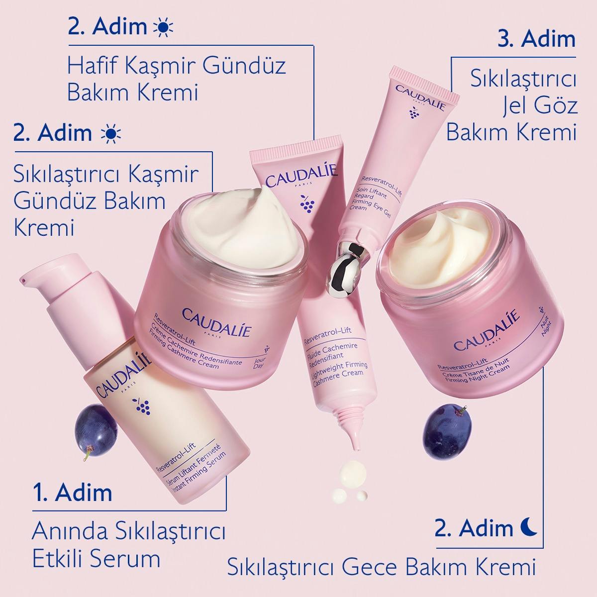 Caudalie Resveratrol Lift Sıkılaştırıcı Jel Göz Bakım Kremi 15 ml