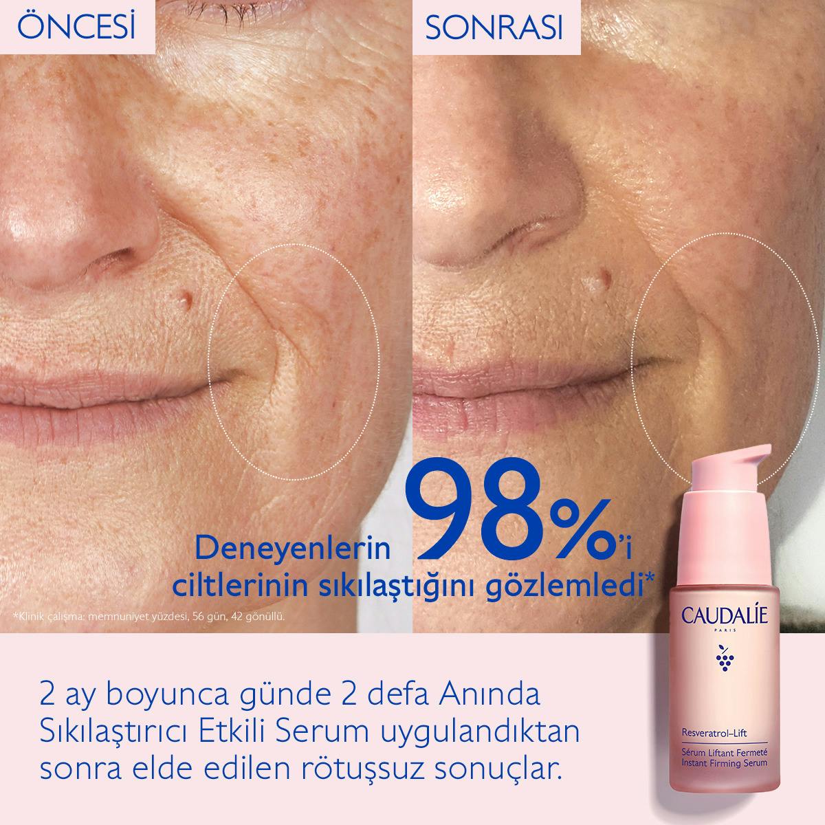 Caudalie Resveratrol-lift Anında Sıkılaştırıcı Etkili Serum - Yedek kapsül 30 ml
