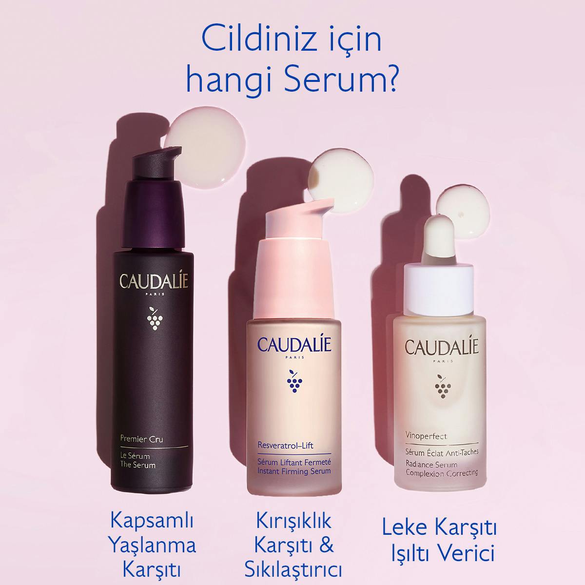 Caudalie Resveratrol-lift Anında Sıkılaştırıcı Etkili Serum - Yedek kapsül 30 ml