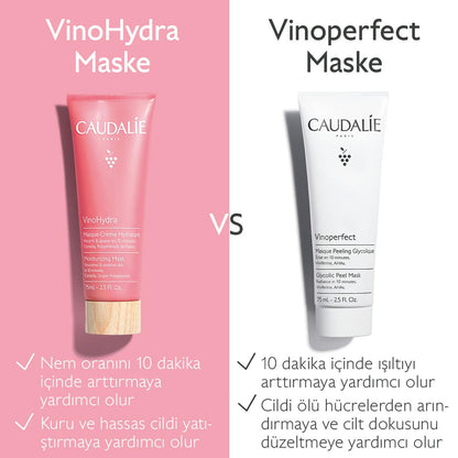 Caudalie VinoHydra Nem Maskesi 75 ml
