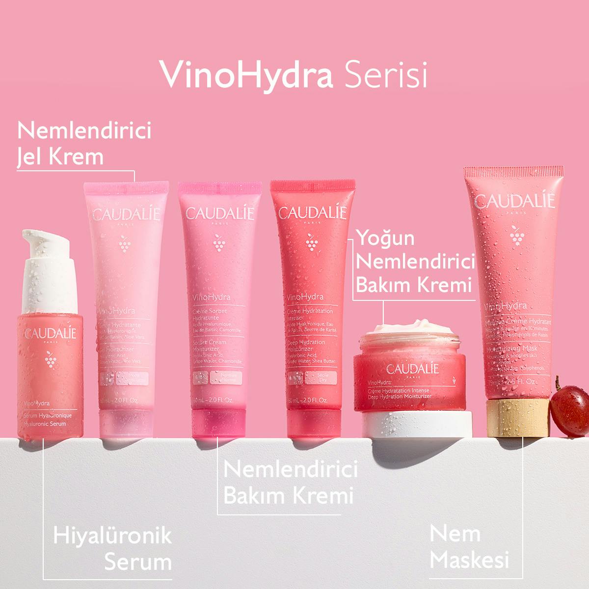 Caudalie VinoHydra Yoğun Nemlendirici Bakım Kremi 60 ml