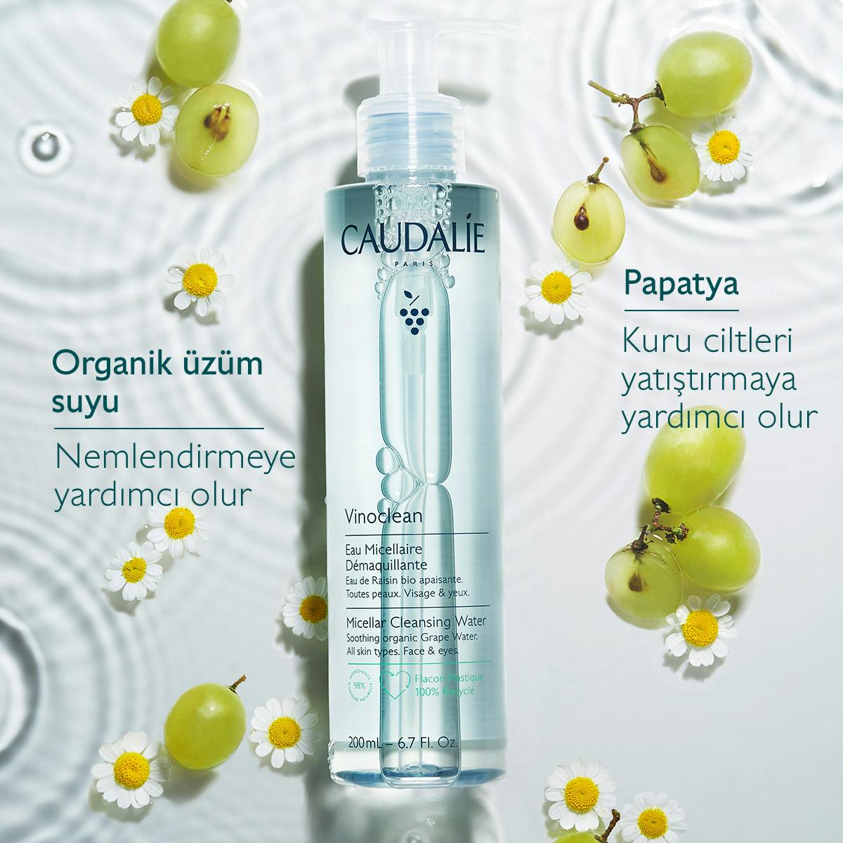 Caudalie Vinoclean Misel Temizleme Suyu 100 ml