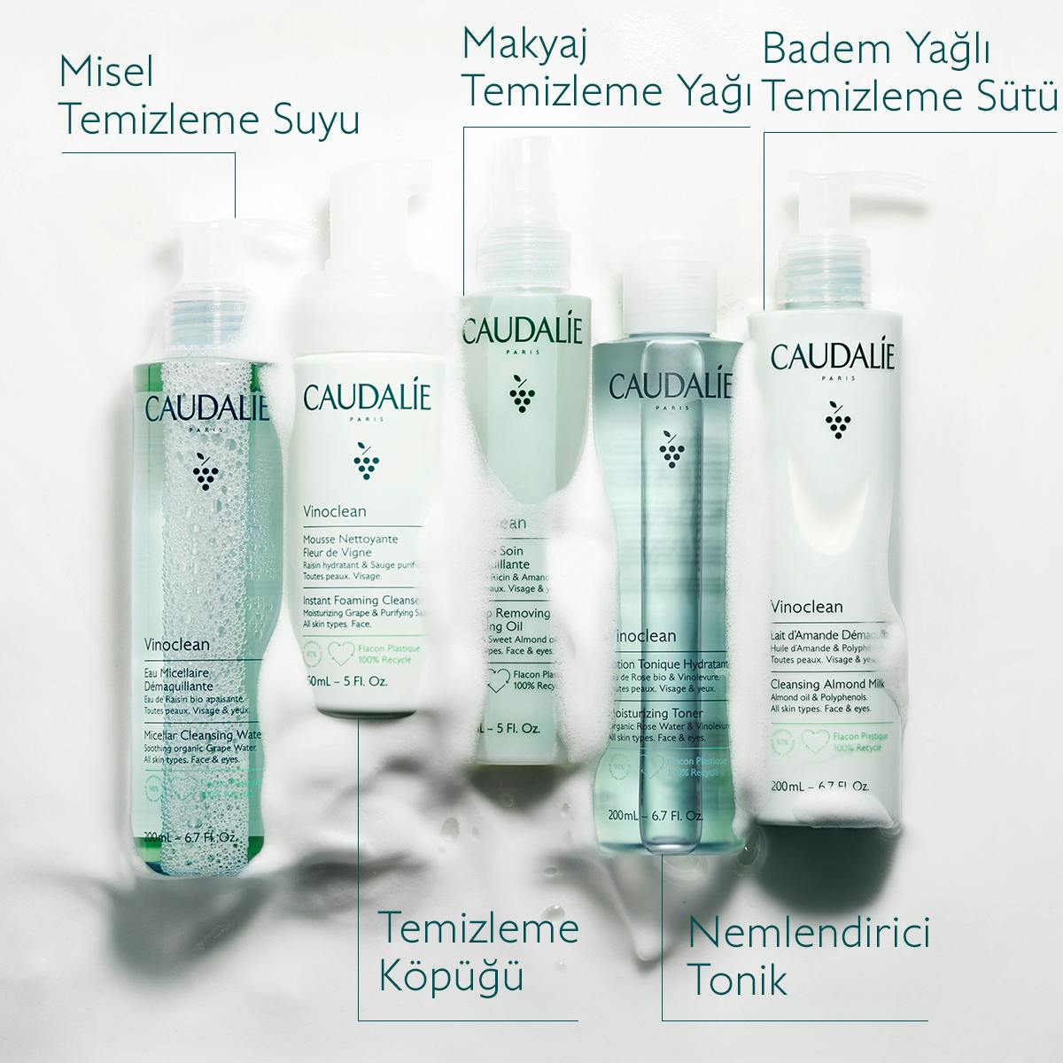 Caudalie Vinoclean Misel Temizleme Suyu 100 ml