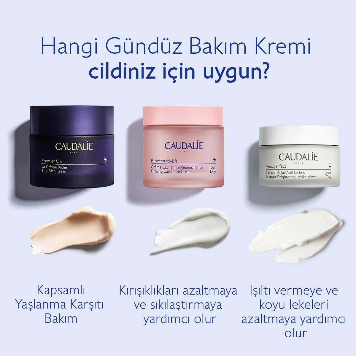 Caudalie Vinoperfect Anında Işıltı Veren Gündüz Bakım Kremi 50 ml