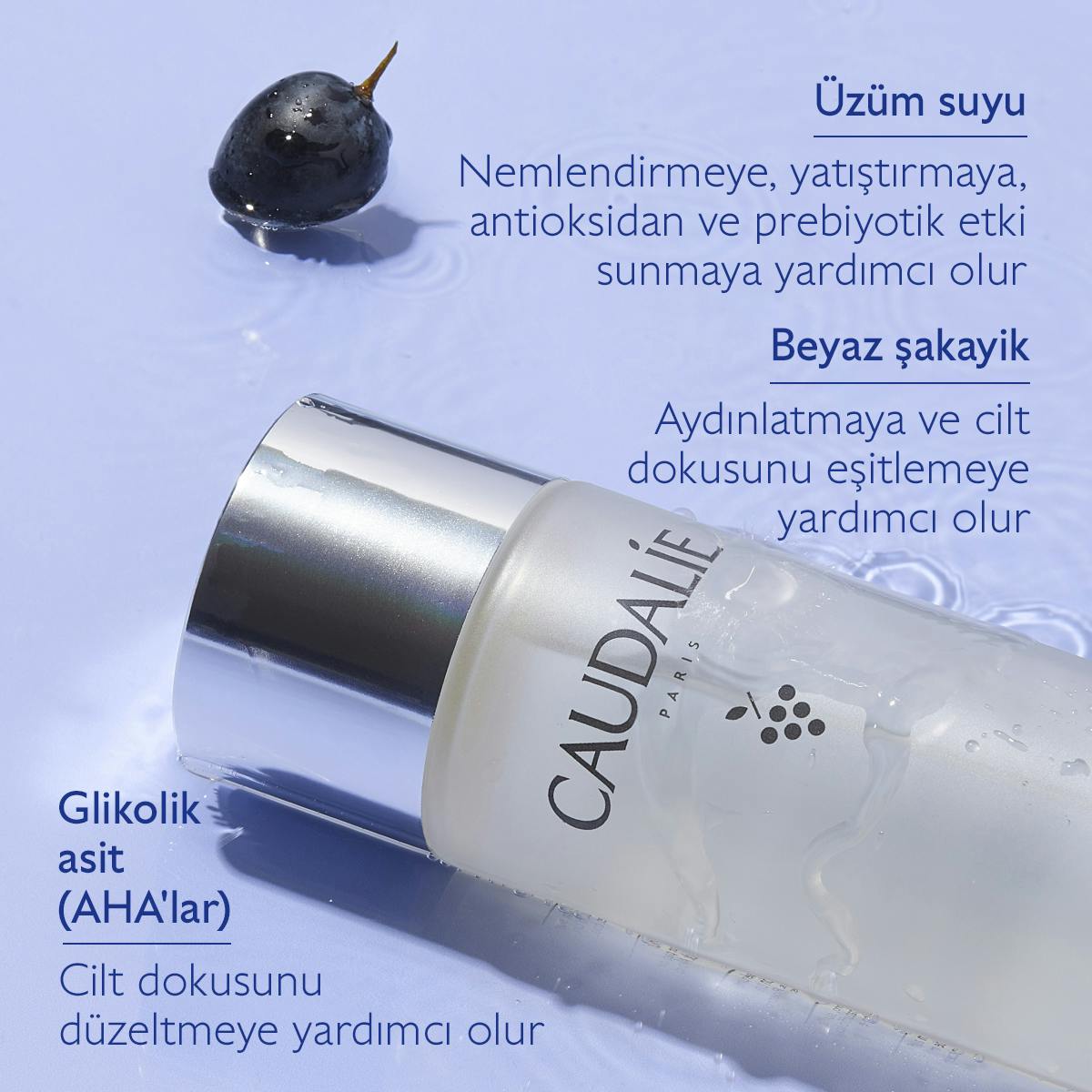 Caudalie Vinoperfect Leke Karşıtı ve Işıltı Verici Glikolik Esans 100 ml