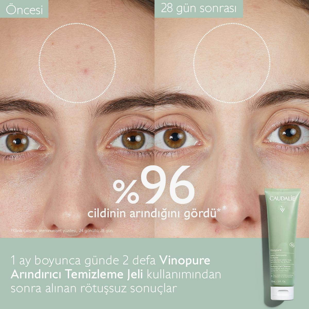 Caudalie Vinopure Arındırıcı Temizleme Jeli 150 ml