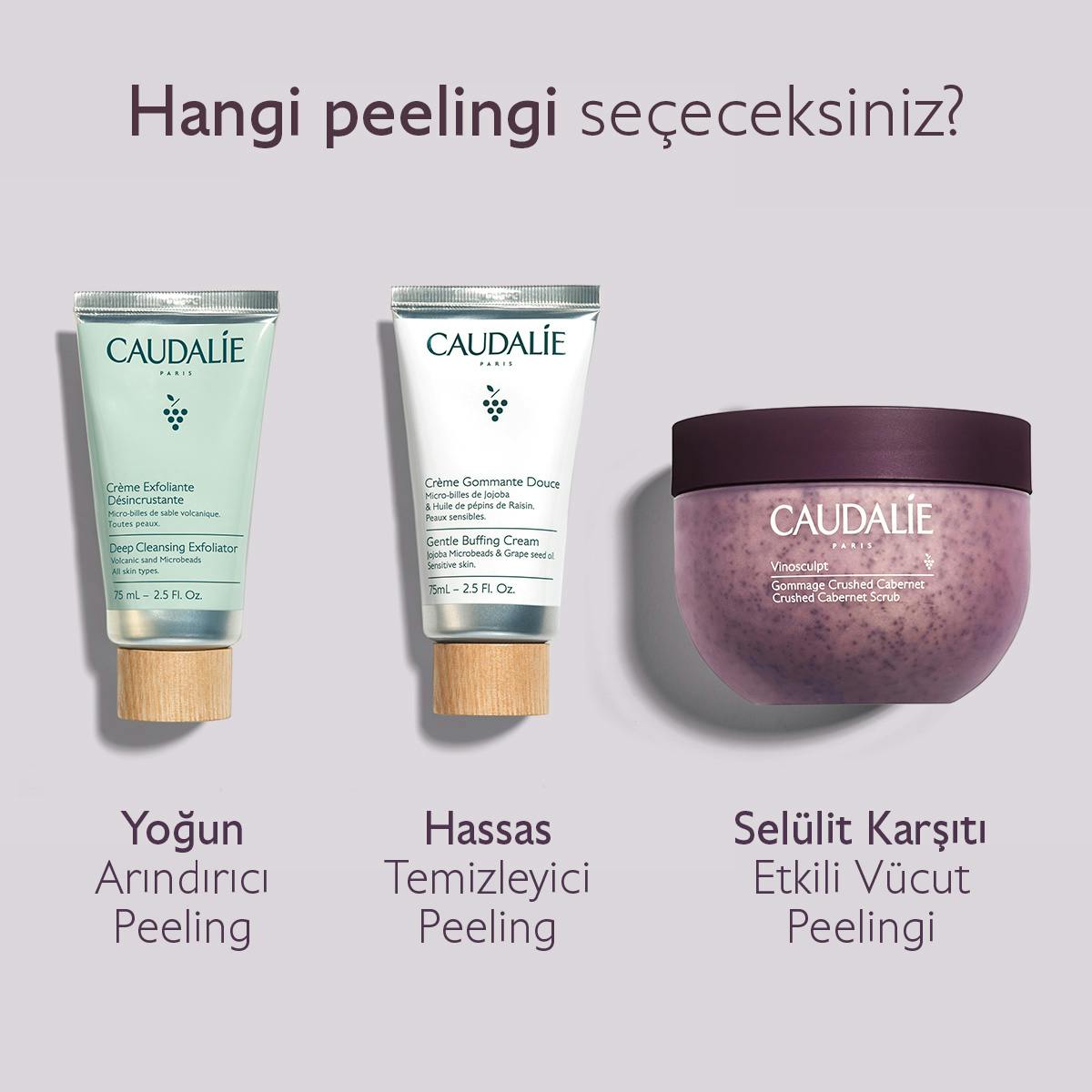 Caudalie Vinosculpt Selülit Karşıtı Etkili Vücut Peelingi 250 g