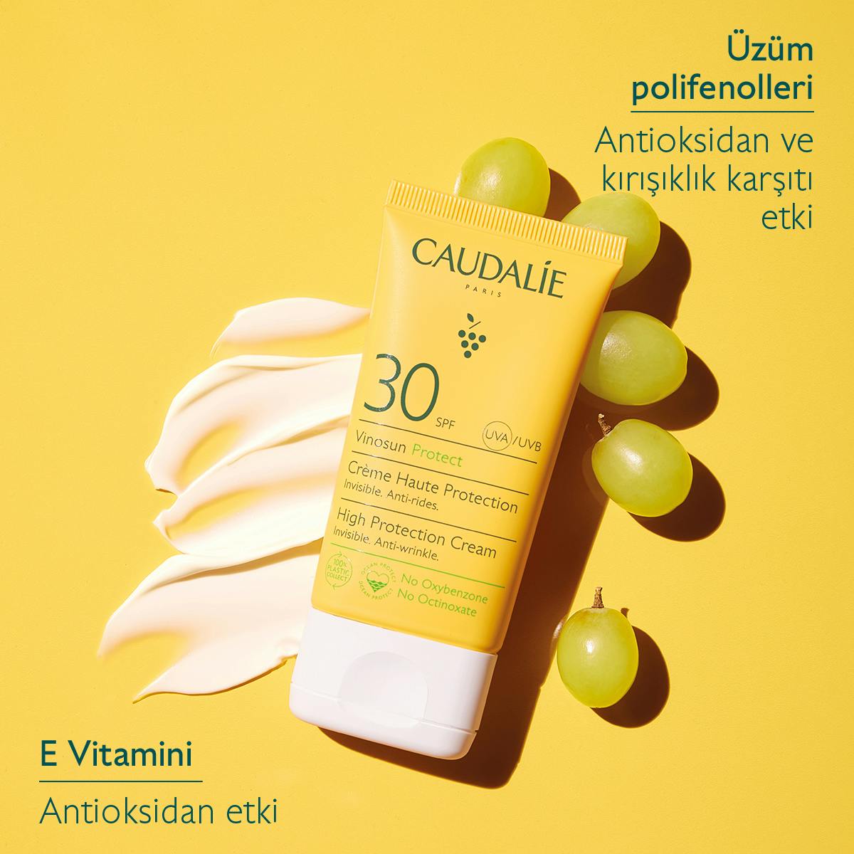 Caudalie Vinosun Protect Spf 30 Güneş Koruyucu Krem 50 ml