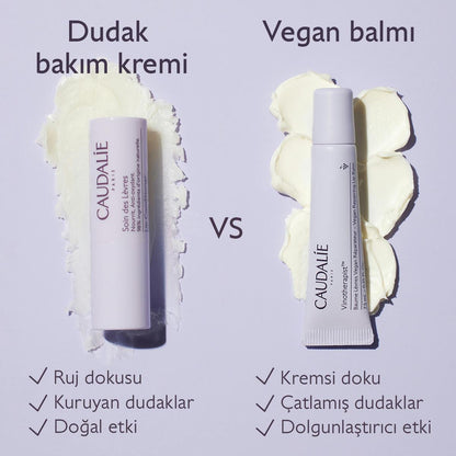 Caudalie Vinotherapist Vegan Dudak Balsamı 7,5 ml