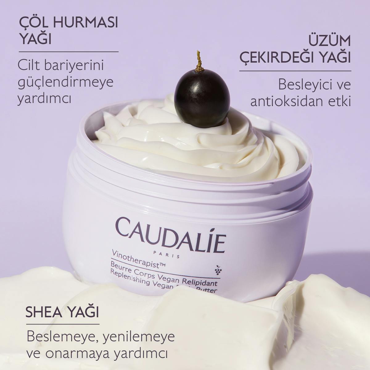 Caudalie Vinotherapist Yenileyici Vegan Vücut Balmı 250 ml