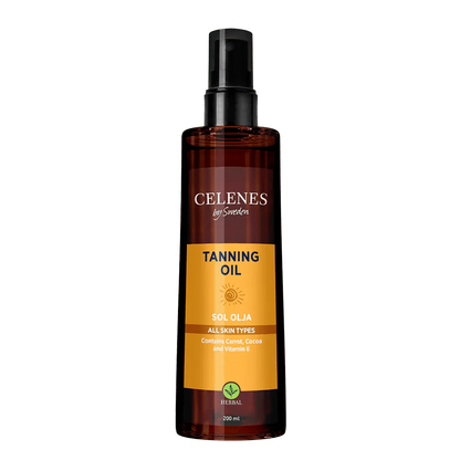 Celenes Herbal Bronzlaştırıcı Güneş Yağı 200 ml