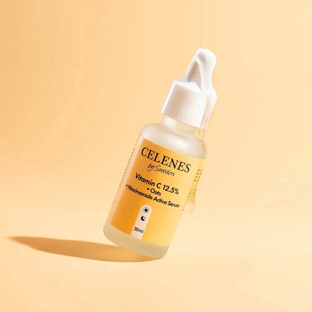 Celenes Vitamin C 12.5+Oats+Niacinamide Active Serum 30 ml