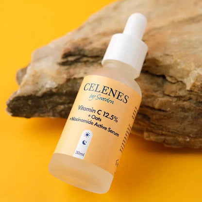 Celenes Vitamin C 12.5+Oats+Niacinamide Active Serum 30 ml
