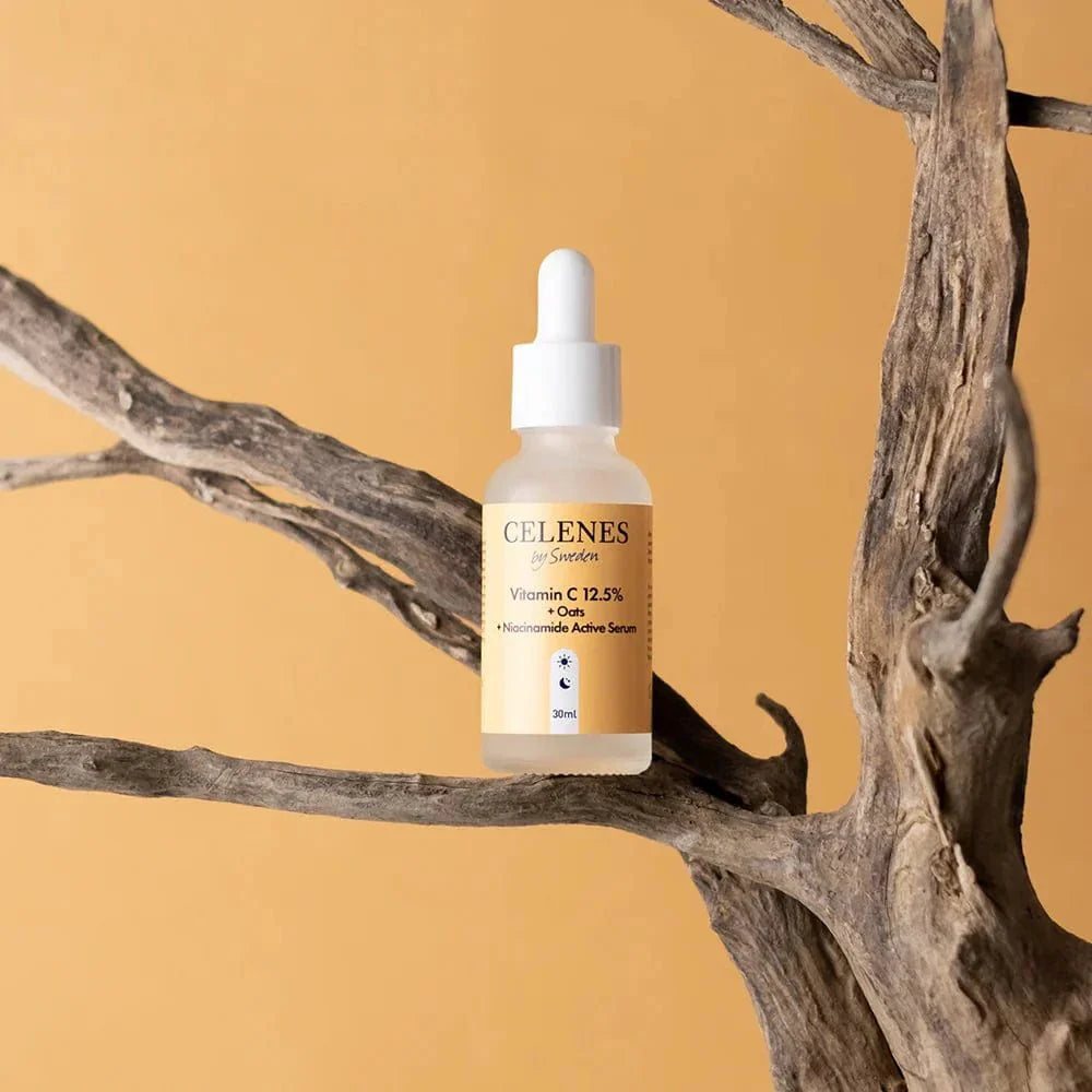 Celenes Vitamin C 12.5+Oats+Niacinamide Active Serum 30 ml