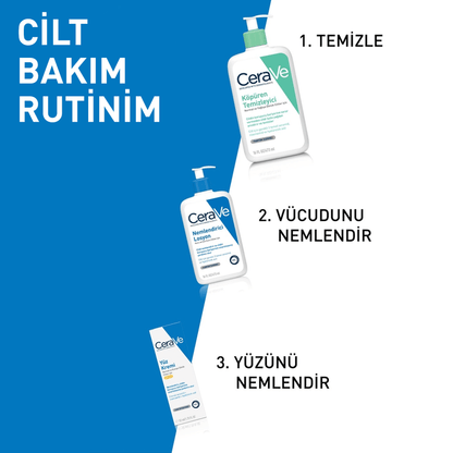 CeraVe Nemlendirici Yüz ve Vücut Losyonu-Seramid Ve Hyalüronik Asit İçerikli 473 ml