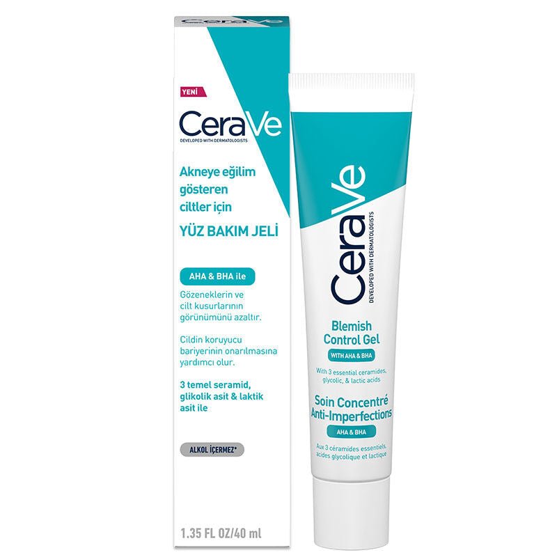 Cerave Blemish Control Aha/Bha Gel Yüz Bakım Jeli 40 ml