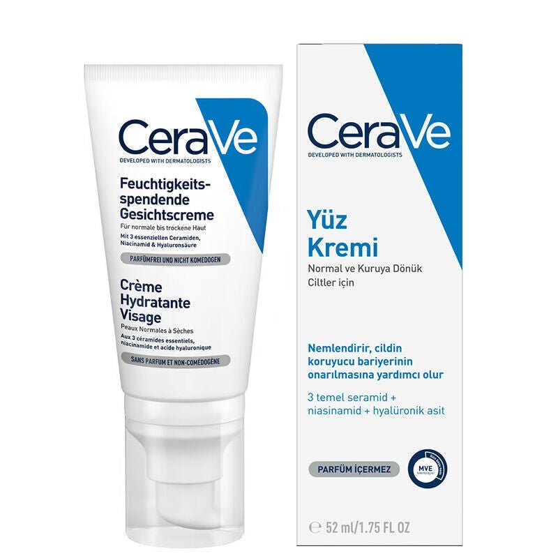 Cerave Facial Moisturising Nemlendirici Yüz Kremi 52 ml