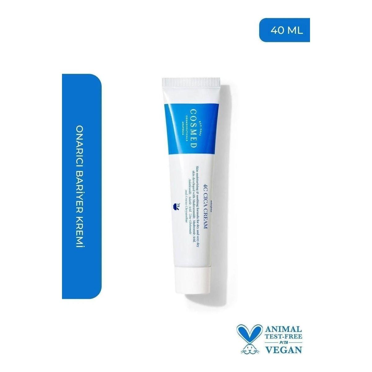 Cosmed 4C Cica Onarıcı Bariyer Kremi 40 ml