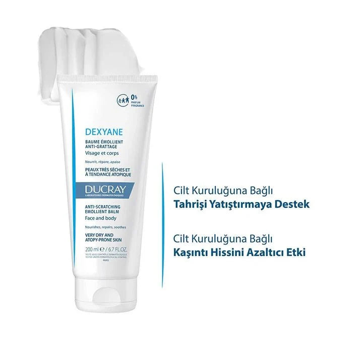 Ducray Dexyane Baume Emollient Kuruluk Karşıtı Nemlendirici Balm 200 ml