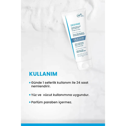 Ducray Dexyane Baume Emollient Kuruluk Karşıtı Nemlendirici Balm 200 ml