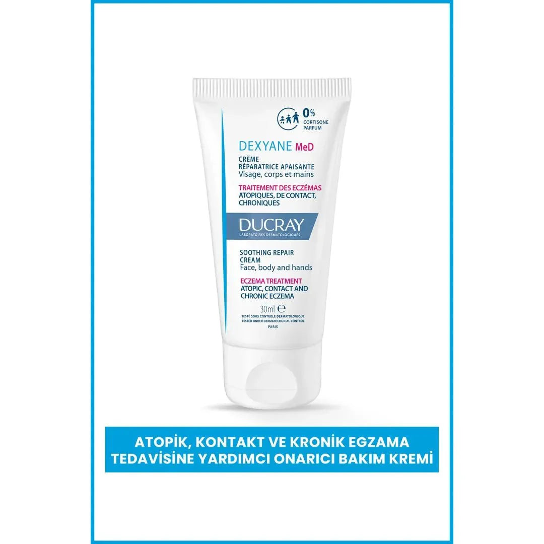 Ducray Dexyane MeD Atopik, Kontakt ve Kronik Egzama Tedavisine Yardımcı Onarıcı Bakım Kremi 30ml