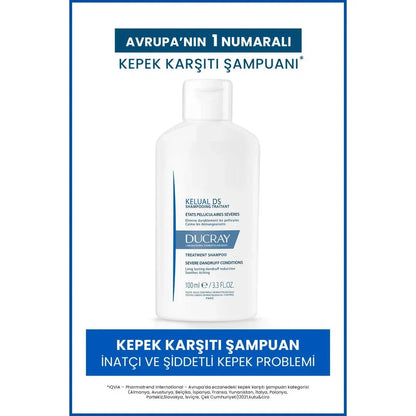 Ducray Kelual DS Shampoo Kepek Karşıtı Şampuan 100 ml