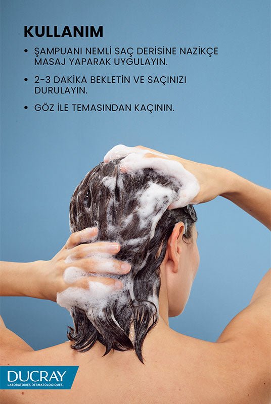 Ducray Kelual Squanorm Yağlı Saçlar için Kepek Şampuanı 400 ml