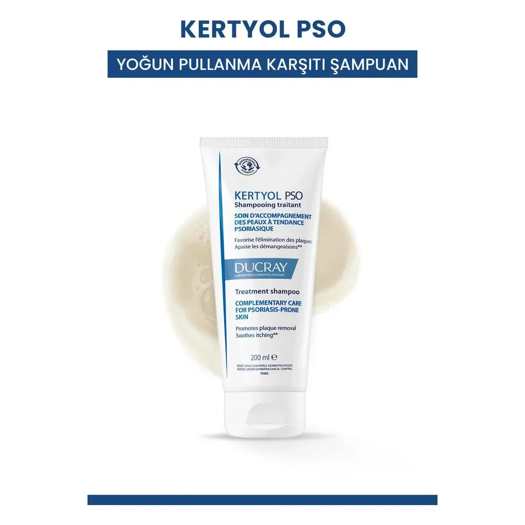 Ducray Kertyol PSO Deri Pullanmasına Karşı Şampuan 200 ml