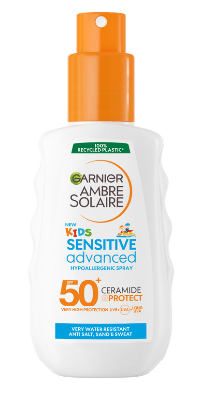 Garnier Ambre Solaire Sensitive Advanced Çocuk Hipoalerjenik Güneş Koruyucu Sprey SPF50+ 150ML