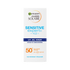 Garnier Ambre Solaire Sensitive Expert+ Güneşe Karşı Hassas Ciltler için SPF50+ Güneş Koruyucu Jel Krem 50ml