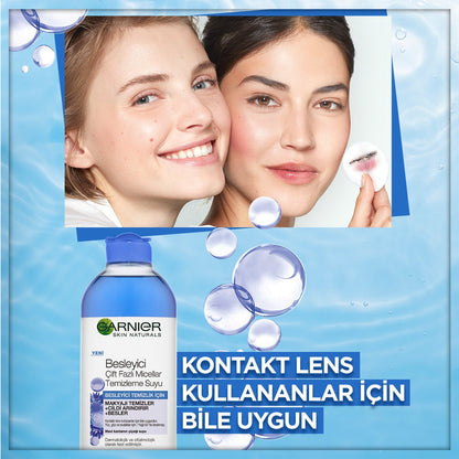 Garnier Besleyici Çift Fazlı Micellar Temizleme Suyu 400 ml