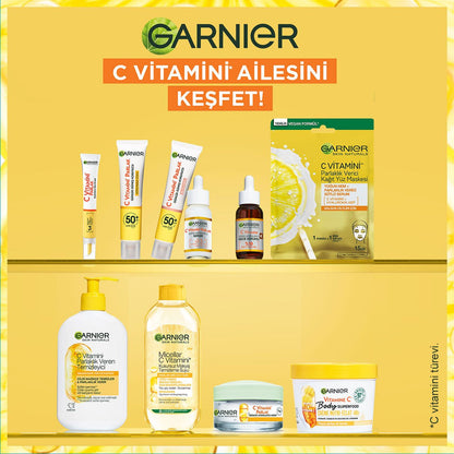 Garnier C Vitamini Parlak Günlük Aydınlatıcı Nemlendirici Krem 50ml