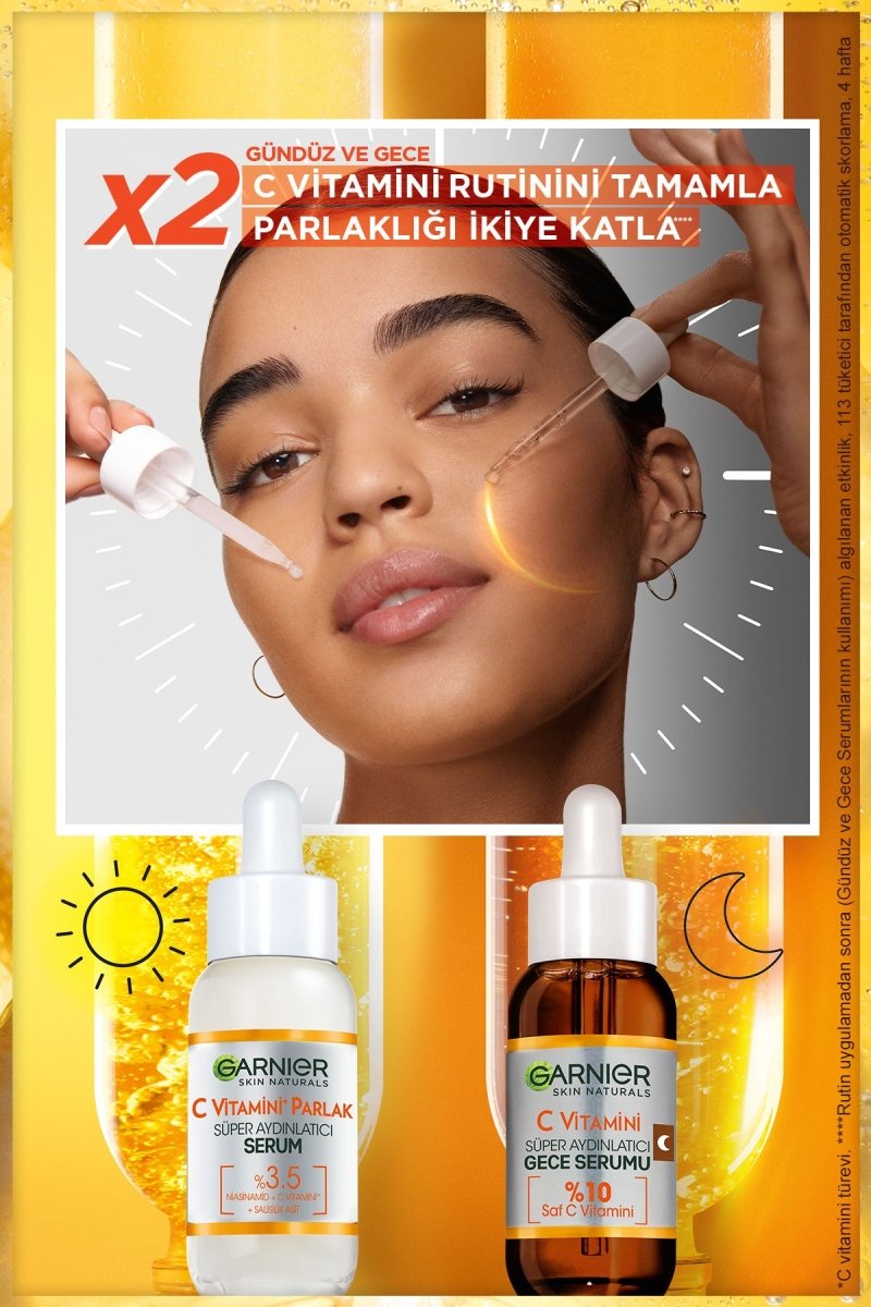 Garnier C Vitamini Parlak Süper Aydınlatıcı Serum 30 ml