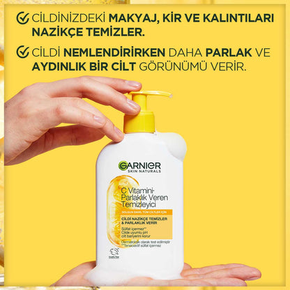 Garnier C Vitamini Parlaklık Veren Temizleyici 250 ml