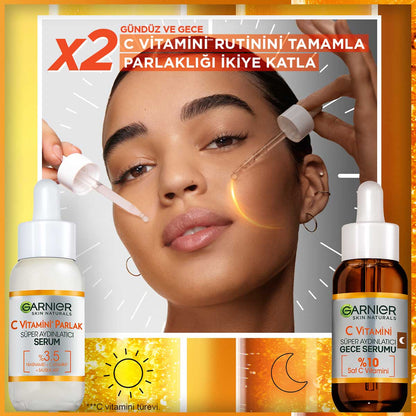 Garnier C Vitamini Süper Aydınlatıcı Gece Serumu