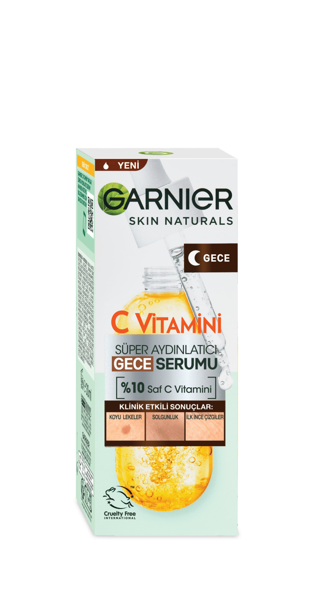 Garnier C Vitamini Süper Aydınlatıcı Gece Serumu