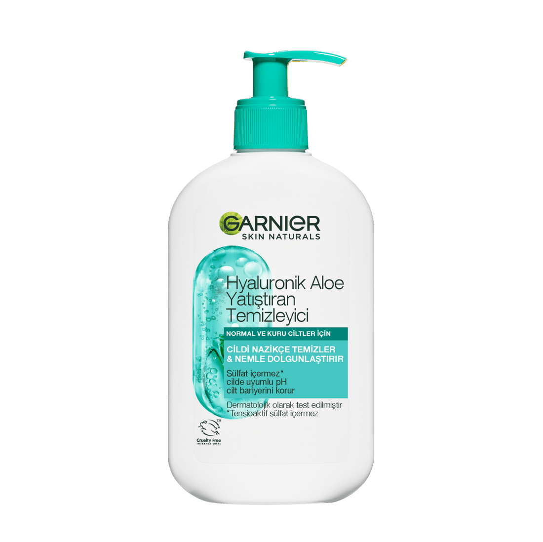 Garnier Hyaluronik Aloe Nemlendiren ve Yatıştıran Temizleyici 250 ml