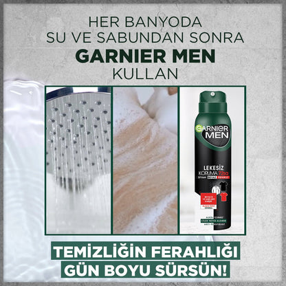 Garnier Men Lekesiz Koruma Spray Deodorant
