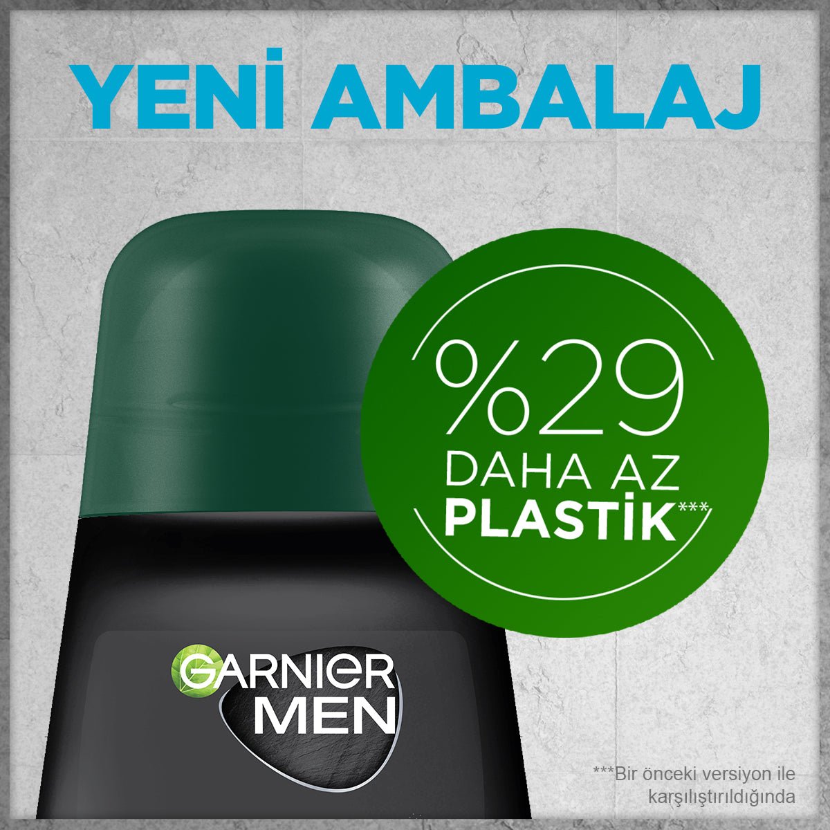 Garnier Men Saf ve Temiz Roll-on Deodorant