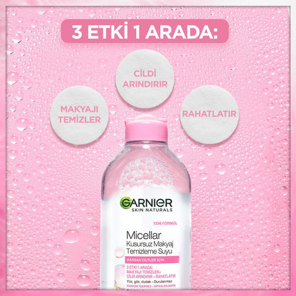 Garnier Micellar Kusursuz Makyaj Temizleme Suyu 200 ml