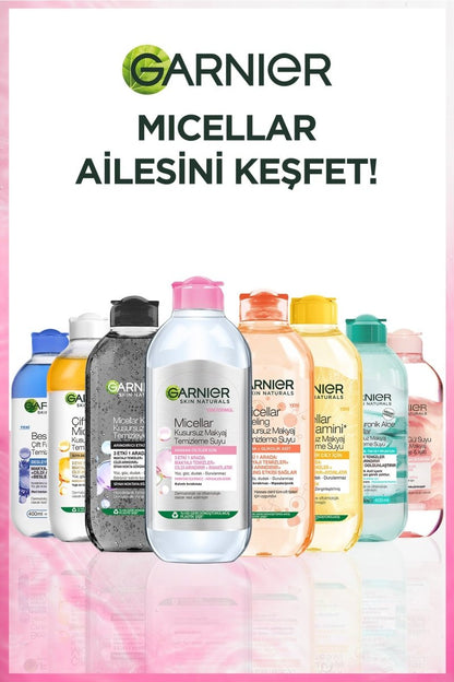 Garnier Micellar Kusursuz Makyaj Temizleme Suyu 400 ML