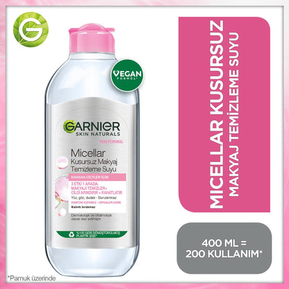 Garnier Micellar Kusursuz Makyaj Temizleme Suyu 400 ML